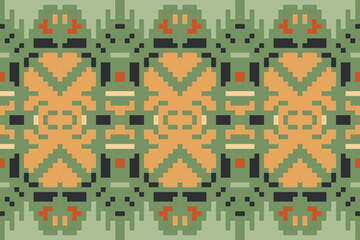Ethnic Decoration Traditional Pattern Designfolk Embroidery, Aztec Geometric Ornament Print. Design for Carpet, Wallpaper, Clothing, Wrapping, Fabric