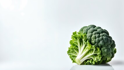 close up of a broccoli