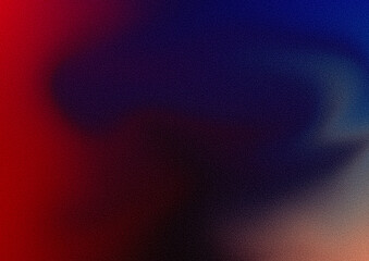 Mysterious red blue light in the middle sea