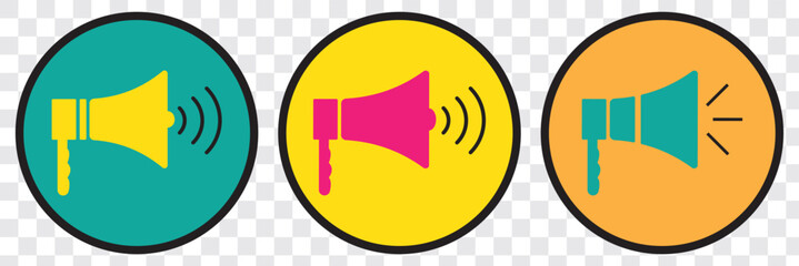 Microphone Icons set. variant microphone icon. Karaoke mic. Podcast microphone. web and mobile icons. vector illustration. Crossed out microphone (mike) icon. Symbol of voice or sound. EPS 10.