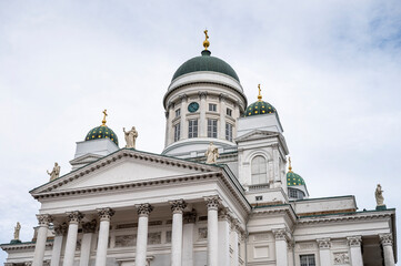 Fototapeta premium The Helsinki Cathedral in Helsinki, Finland.
