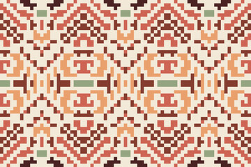 Kuwait Traditional Pattern Designfolk Embroidery, Aztec Geometric Ornament Print. Design for Carpet, Wallpaper, Clothing, Wrapping, Fabric