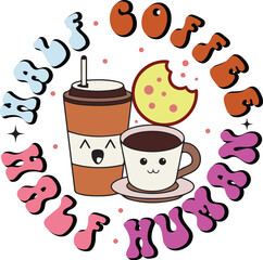 Retro Coffee Sublimation
