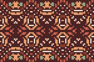 Geometric Traditional Kimono Patternfolk Embroidery, Aztec Geometric Ornament Print. Design for Carpet, Wallpaper, Clothing, Wrapping, Fabric