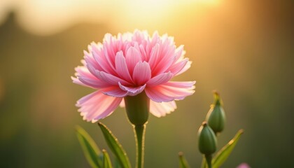 Fototapeta premium Blooming beauty in the suns embrace