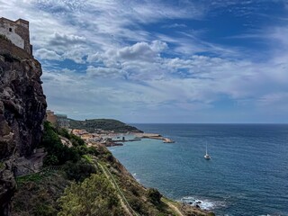 Sea view from the top