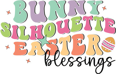 Retro Easter SVG