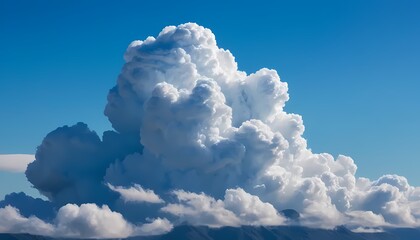 Naklejka premium blue sky with clouds