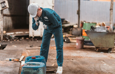 Hazardous Incident at Waste Facility