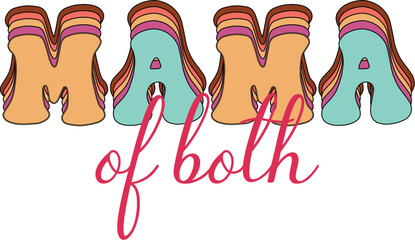 Retro Mama Sublimation