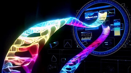 illustration of DNA - Powered by Adobe