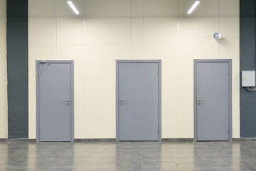 Three classic doors.