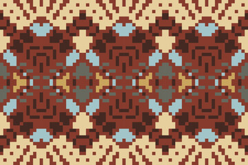 Geometry Geometrical Pattern Designfolk Embroidery, Aztec Geometric Ornament Print. Design for Carpet, Wallpaper, Clothing, Wrapping, Fabric