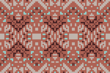 Moroccan Ethnic Pattern Designfolk Embroidery, Aztec Geometric Ornament Print. Design for Carpet, Wallpaper, Clothing, Wrapping, Fabric