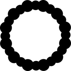 Christmas Wreat Silhouette