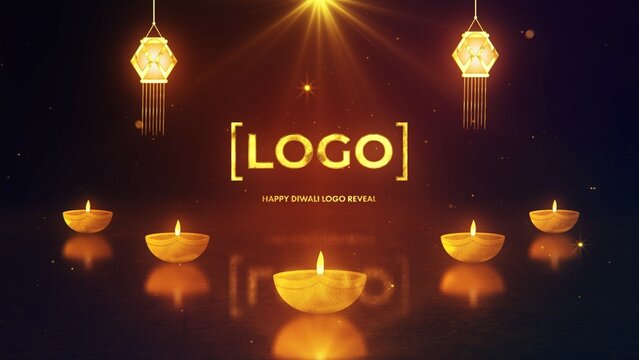 Happy Diwali Logo Reveal