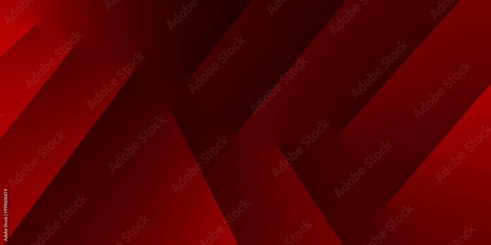 Poster abstract red background with lines. red color abstract modern luxury background for design. geometri