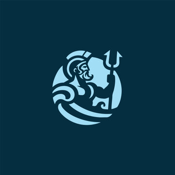 recommend clip art: Poseidon logo for sale