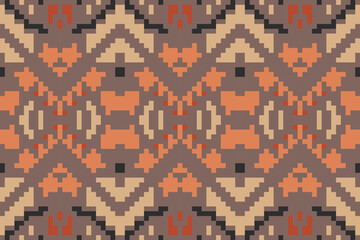 Saree Ethnic Pattern Sweaterfolk Embroidery, Aztec Geometric Ornament Print. Design for Carpet, Wallpaper, Clothing, Wrapping, Fabric