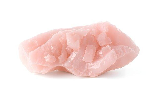 Raw Petalite, Pink and Colorless