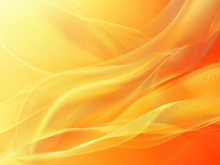 Vibrant Sunlit Curve: Abstract Orange Gradient Design
