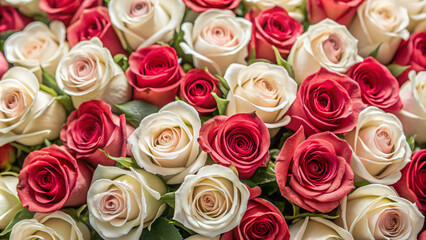 Obraz premium bunch of rosesrose, roses, bouquet, flower, flowers, love, pink, bunch, nature, romance, wedding, valentine, red, yellow, petal, beauty, blossom, floral, gift, color, orange, celebration, beautiful, c