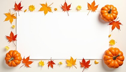  Autumns Palette  A Blank Canvas for Creativity