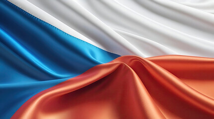 czech flag for national Day or Independence Day of czech republic