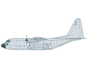Militärisches Transportflugzeug