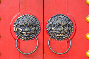 Ancient Chinese style dragron door handles