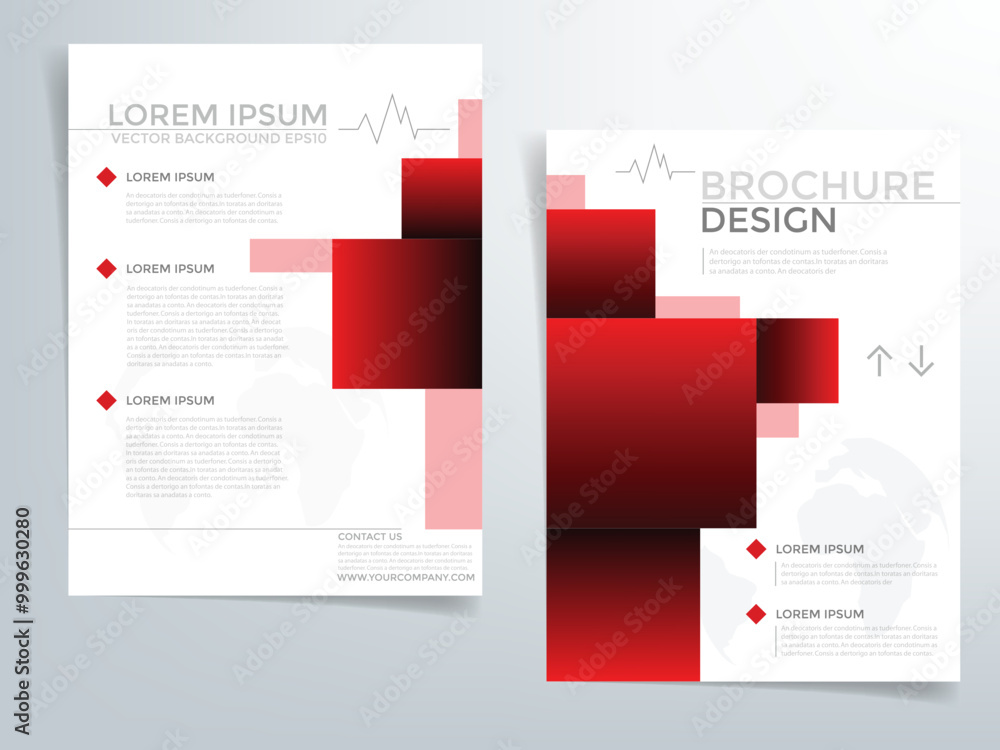 Aufkleber header flyer business brochure vector graphic with space for text and message design