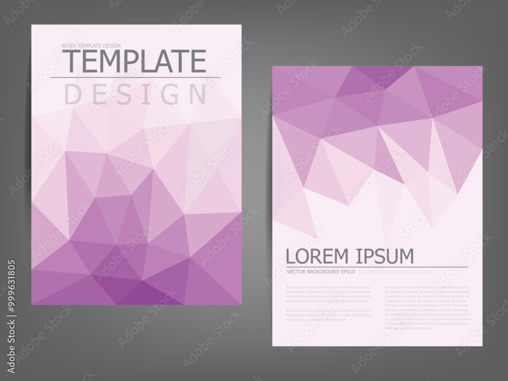 Aufkleber header flyer business brochure vector graphic with space for text and message design