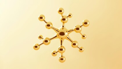  Golden starburst a symbol of luxury and elegance