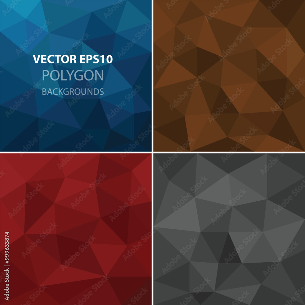 Poster polygonal graphic vector curve line overlap background for text and message design