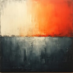 Abstract Art with Bold Colors and Textured Background