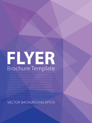 Polygonal graphic vector curve line overlap background for text and message design