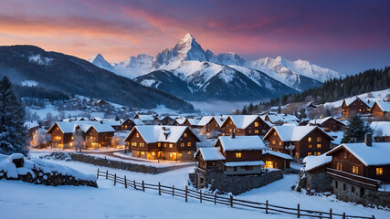 A Beautiful Realistic winter season background