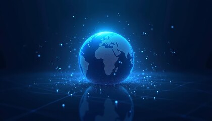 Fototapeta premium Global Innovation A World of Possibilities