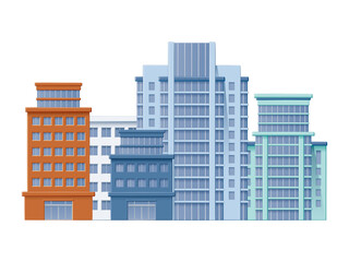 Obraz premium ビル群