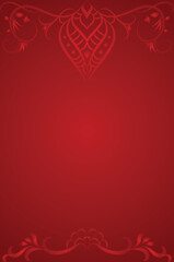 Islamic Art Inspired Ornamental Luxury Background