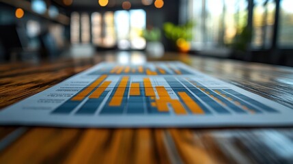 business analysis scene depicting stock charts and financial graphs sleek design conveying strategy and management insights bright office environment highlighting professionalism and focus