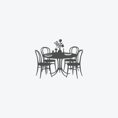 table and chairs