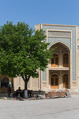 Obraz premium View of the street in historic center of Bukhara