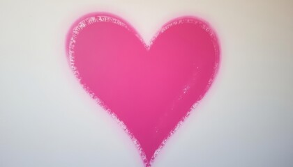 Obraz premium Love in the air with a vibrant heart