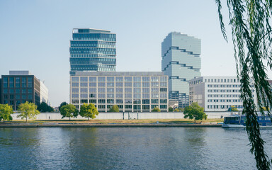 Berlin cityscape - buildings in the city