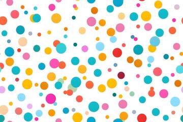 Colorful Polka Dot Pattern