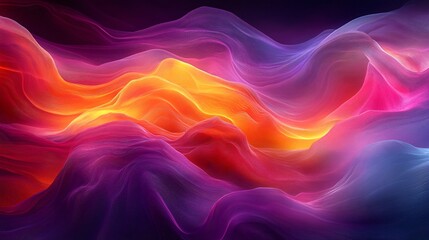 abstract flame pattern, dynamic motion, blue and purple hues.