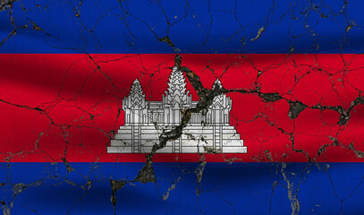 Cambodia natural disaster, earthquake damage