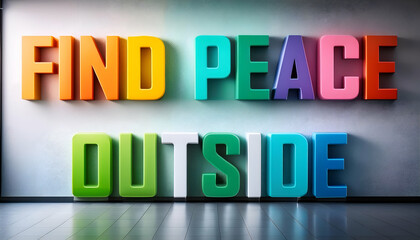 Find peace outside Word