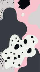 Abstract modern colorful pattern